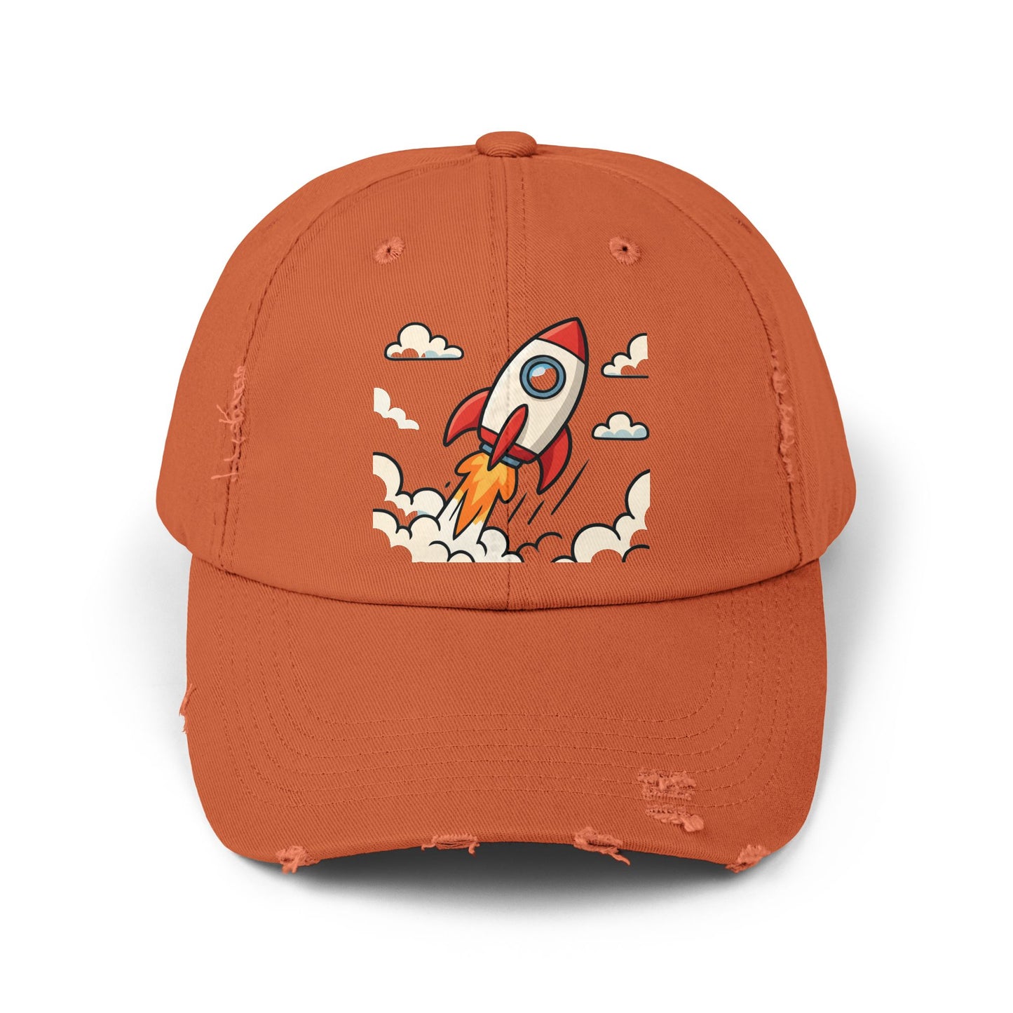 Unisex Distressed Cap