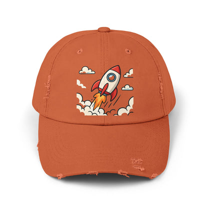 Unisex Distressed Cap