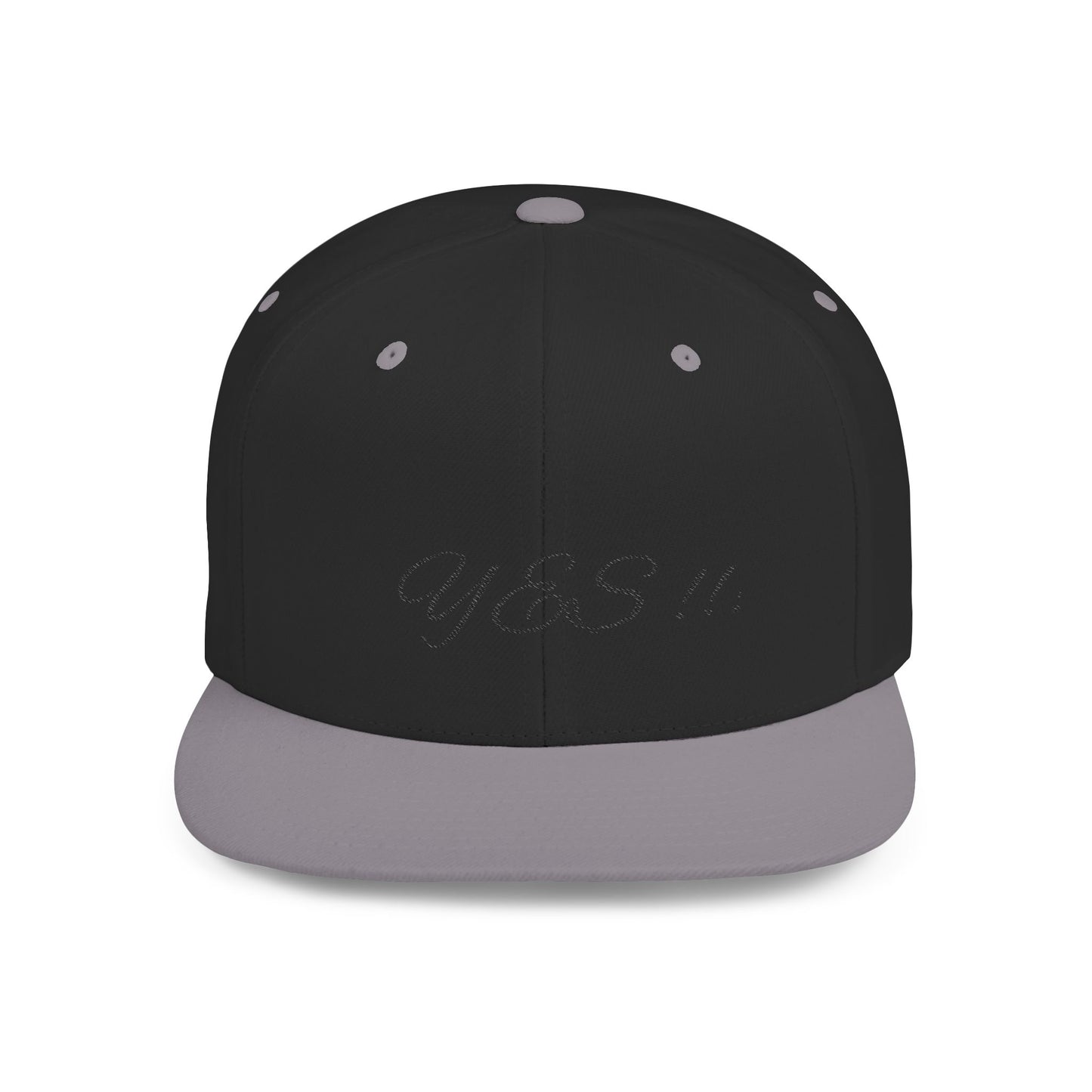 Stylish Flat Bill Snapback Hat - Trendy Yes!! Cap for Casual Outfits, Gift for Fashion Lovers, Unisex Headwear
