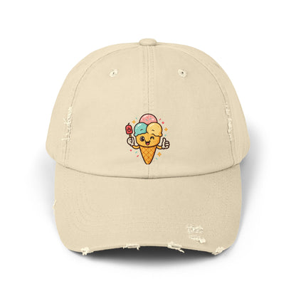 Unisex Distressed Cap