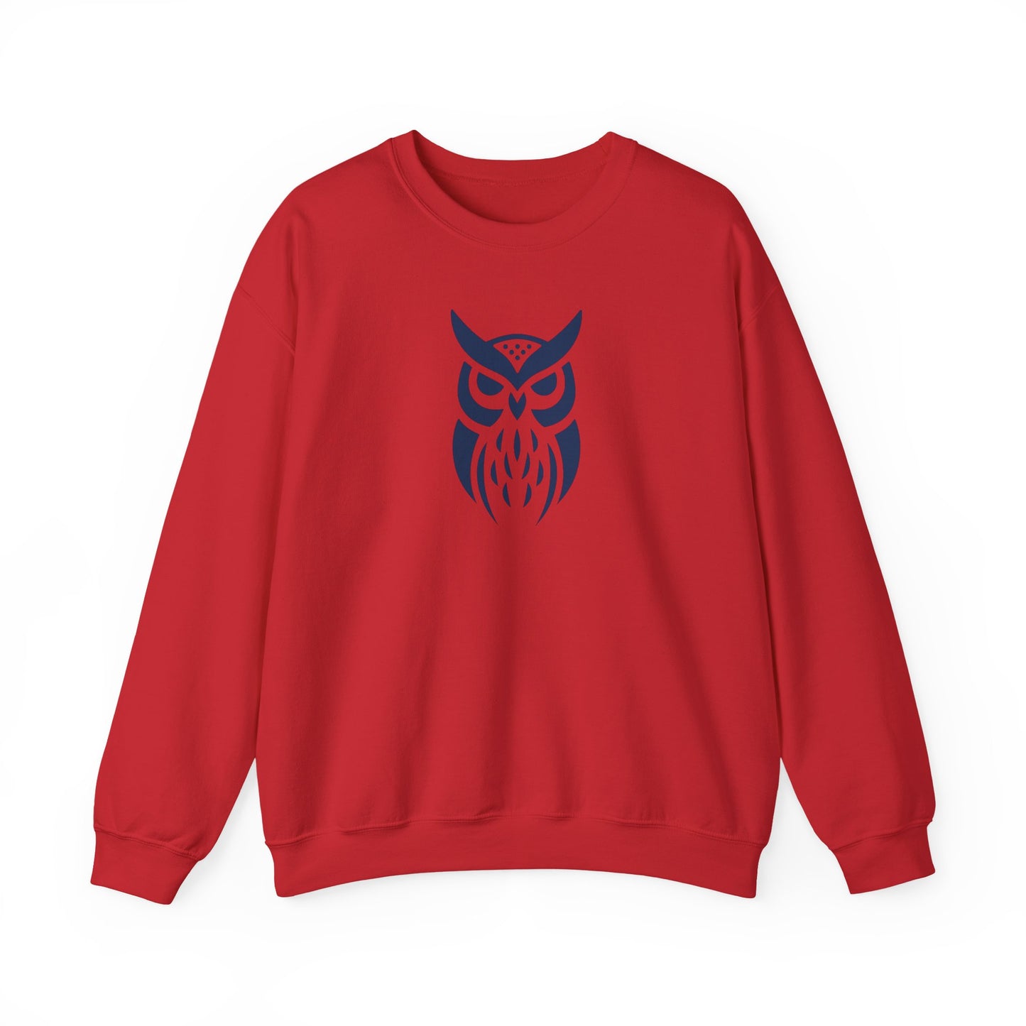 Owl Graphic Sweatshirt, Cozy Unisex Crewneck, Perfect for Fall Fashion, Animal Lovers Gift, Halloween & Everyday Wear