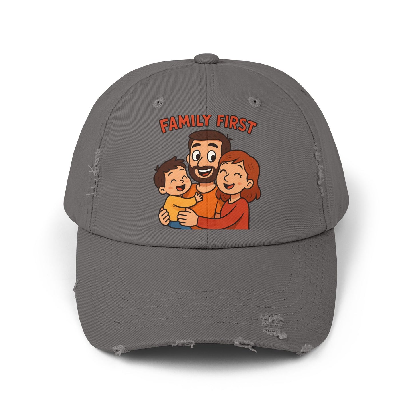 Unisex Distressed Cap