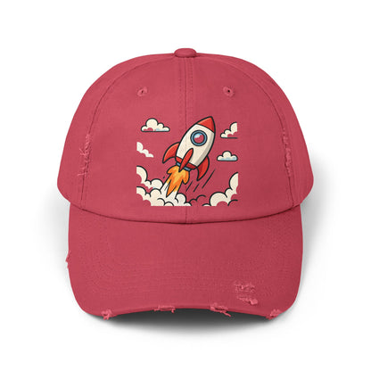 Unisex Distressed Cap