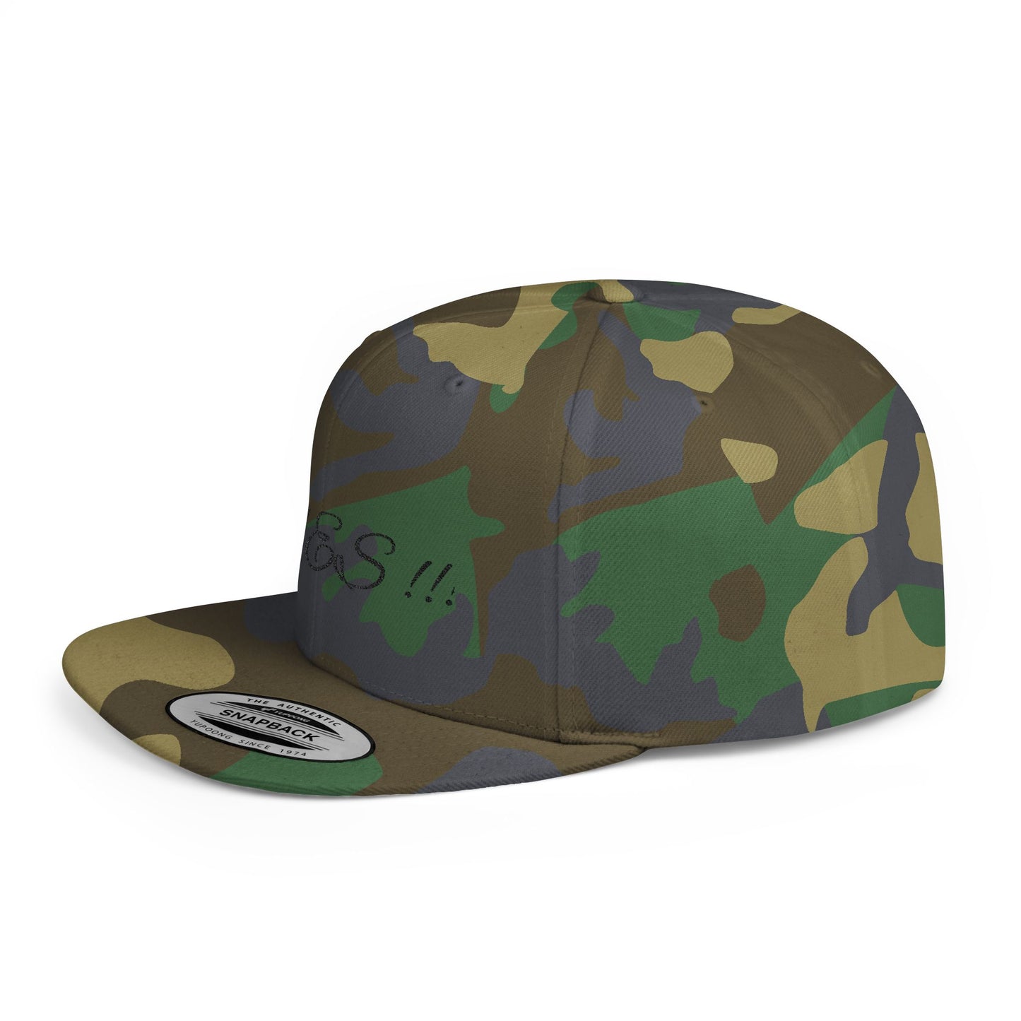 Stylish Flat Bill Snapback Hat - Trendy Yes!! Cap for Casual Outfits, Gift for Fashion Lovers, Unisex Headwear