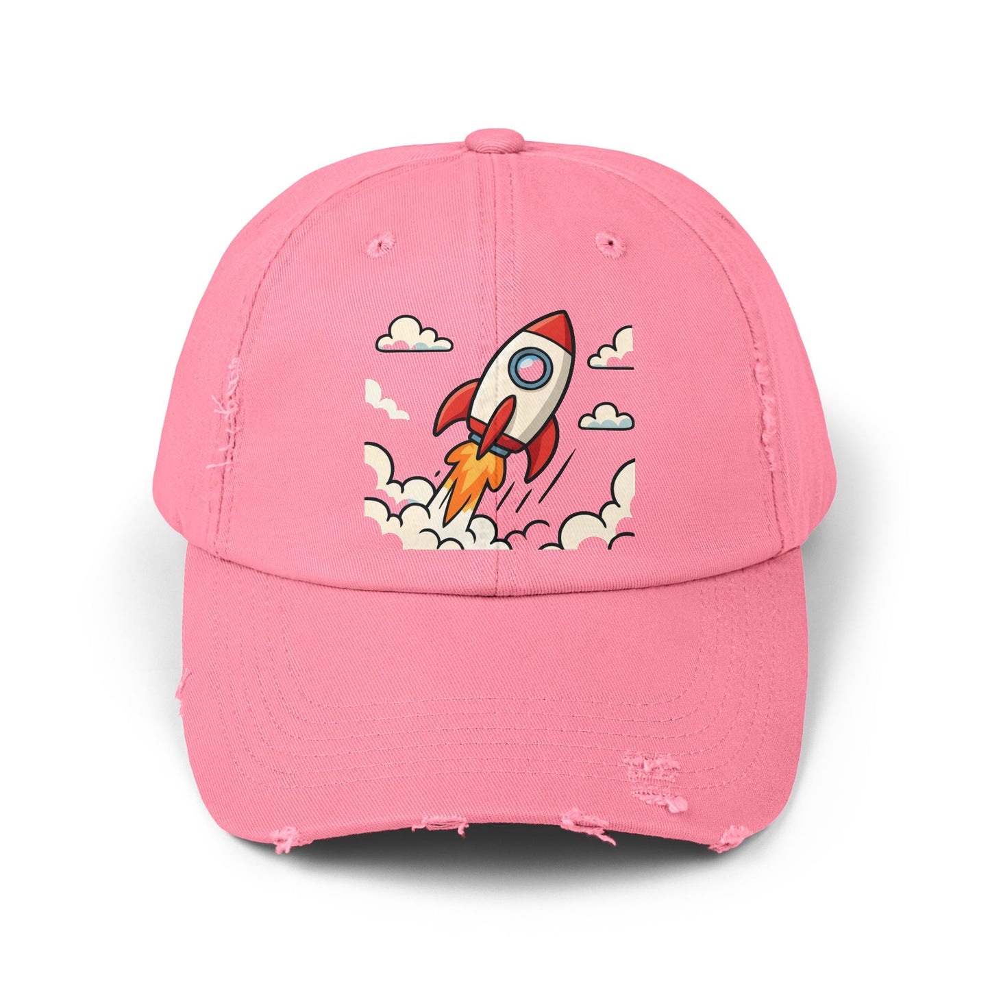 Unisex Distressed Cap