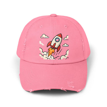 Unisex Distressed Cap