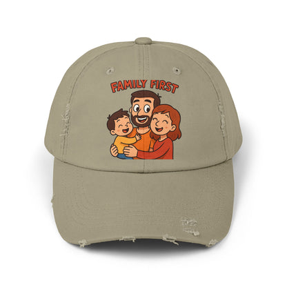 Unisex Distressed Cap