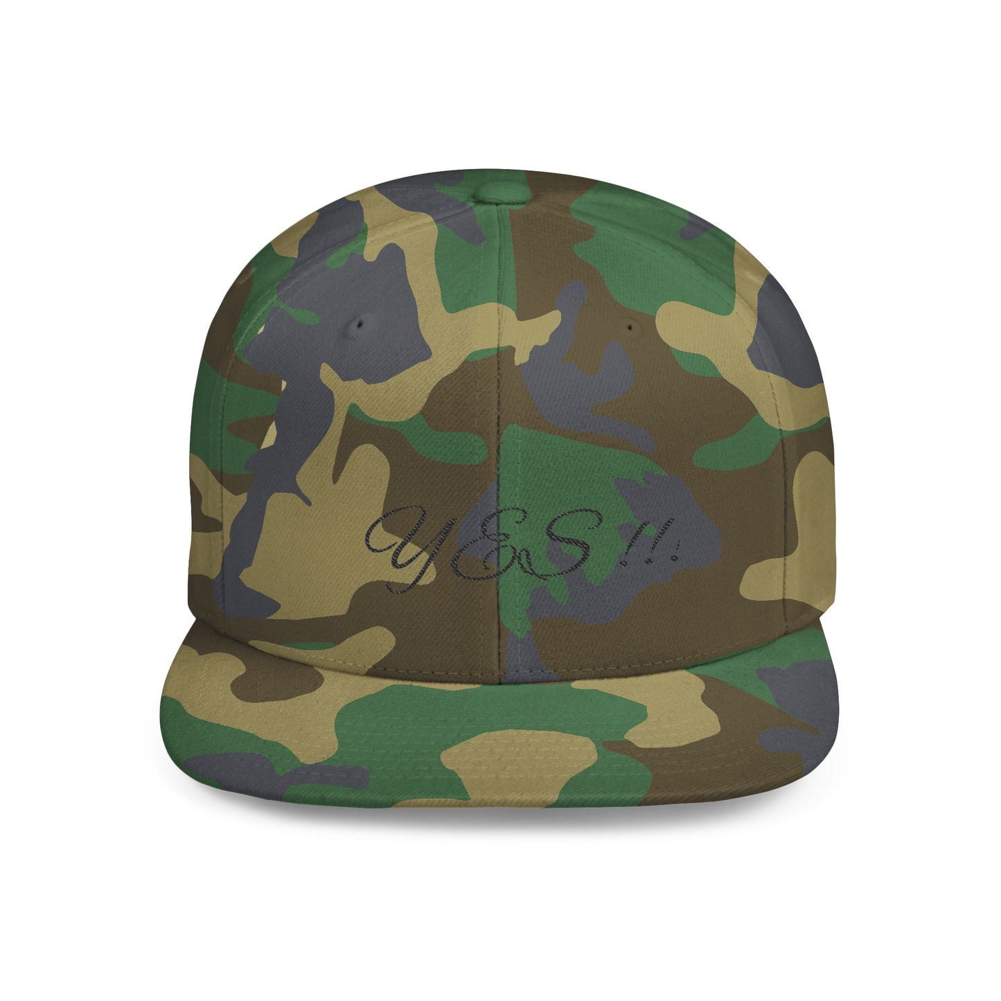 Stylish Flat Bill Snapback Hat - Trendy Yes!! Cap for Casual Outfits, Gift for Fashion Lovers, Unisex Headwear