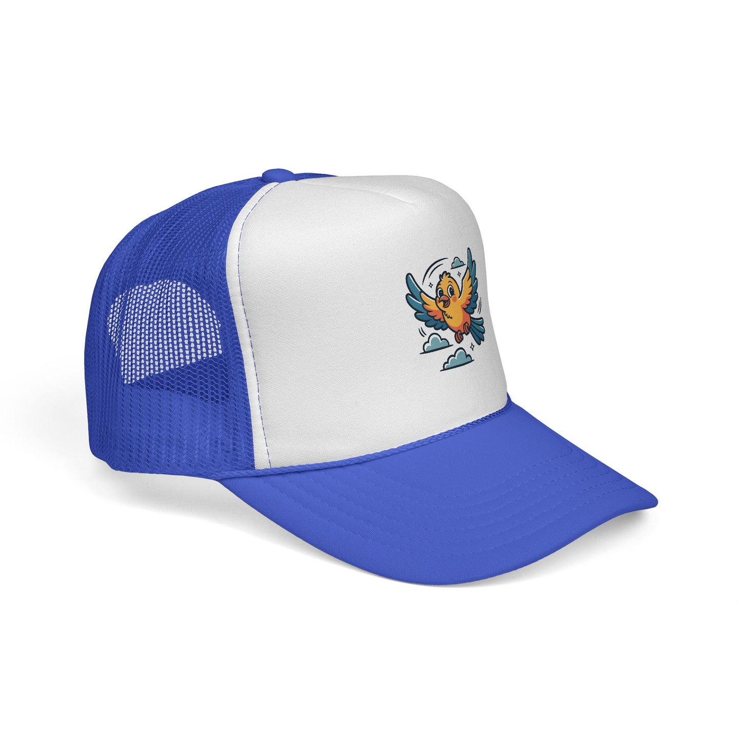 Colorful Bird Trucker Cap | Fun Summer Hat | Unisex, Outdoor, Festival, Gift for Bird Lovers, Cap with Unique Design