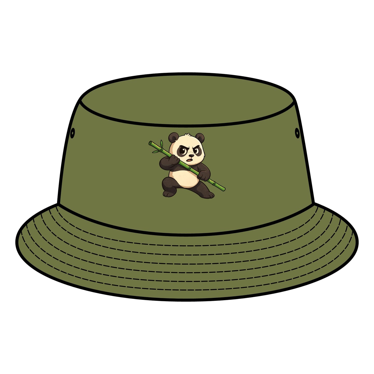 Panda Adventure Bucket Hat, Kid's Summer Hat, Cute Animal Hat, Outdoor Fun, Zoo Party Accessory, Gift for Animal Lovers