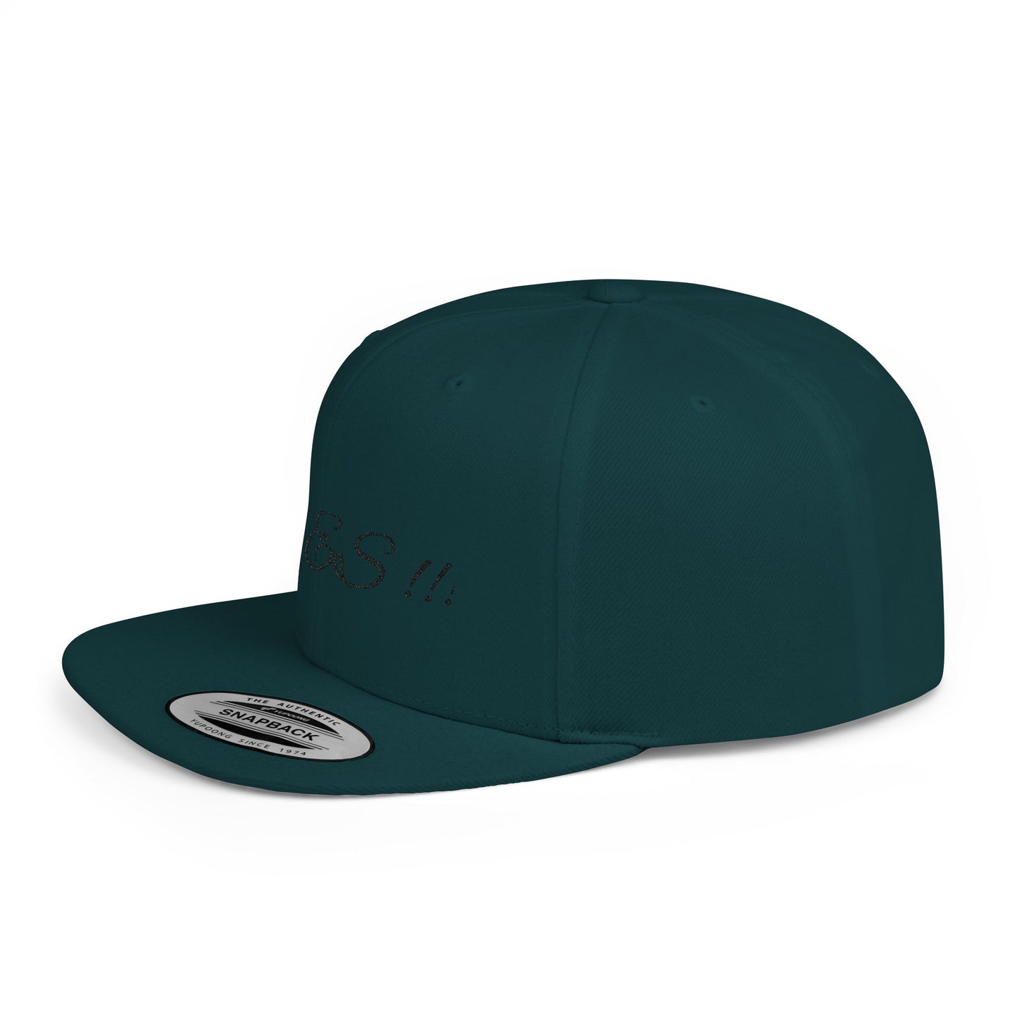 Stylish Flat Bill Snapback Hat - Trendy Yes!! Cap for Casual Outfits, Gift for Fashion Lovers, Unisex Headwear