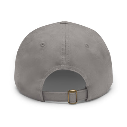 Supermom Dad Hat with Leather Patch, Gift for Moms, Cap for Superheroes, Mother's Day Gift, Casual Hat, Everyday Wear