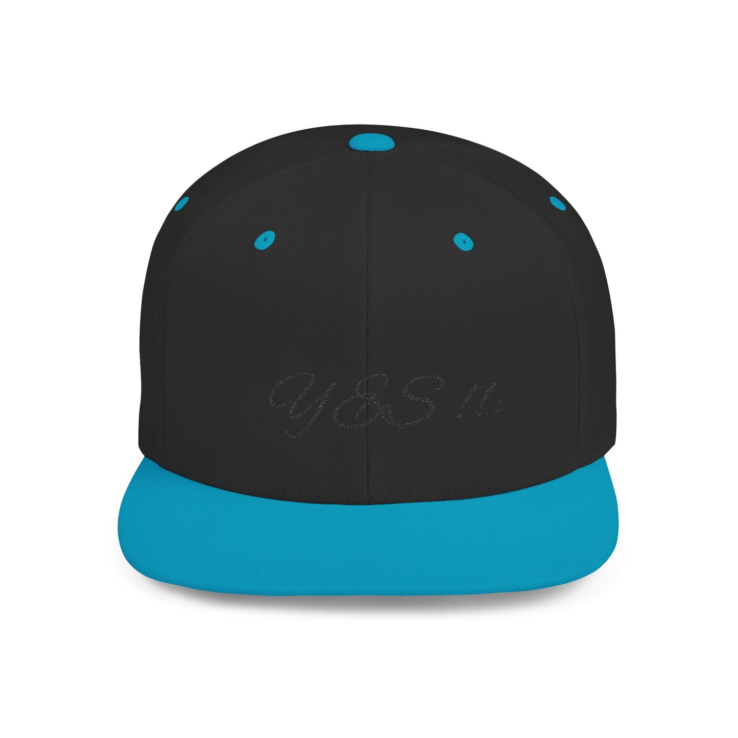 Stylish Flat Bill Snapback Hat - Trendy Yes!! Cap for Casual Outfits, Gift for Fashion Lovers, Unisex Headwear