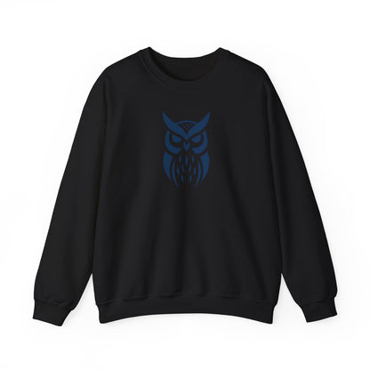 Owl Graphic Sweatshirt, Cozy Unisex Crewneck, Perfect for Fall Fashion, Animal Lovers Gift, Halloween & Everyday Wear