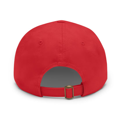 Supermom Dad Hat with Leather Patch, Gift for Moms, Cap for Superheroes, Mother's Day Gift, Casual Hat, Everyday Wear