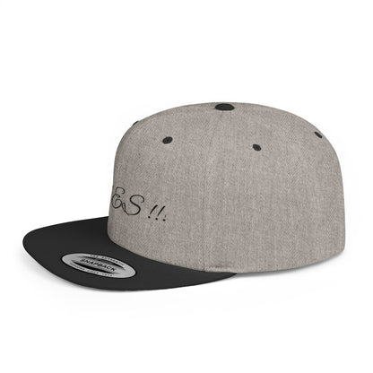 Stylish Flat Bill Snapback Hat - Trendy Yes!! Cap for Casual Outfits, Gift for Fashion Lovers, Unisex Headwear