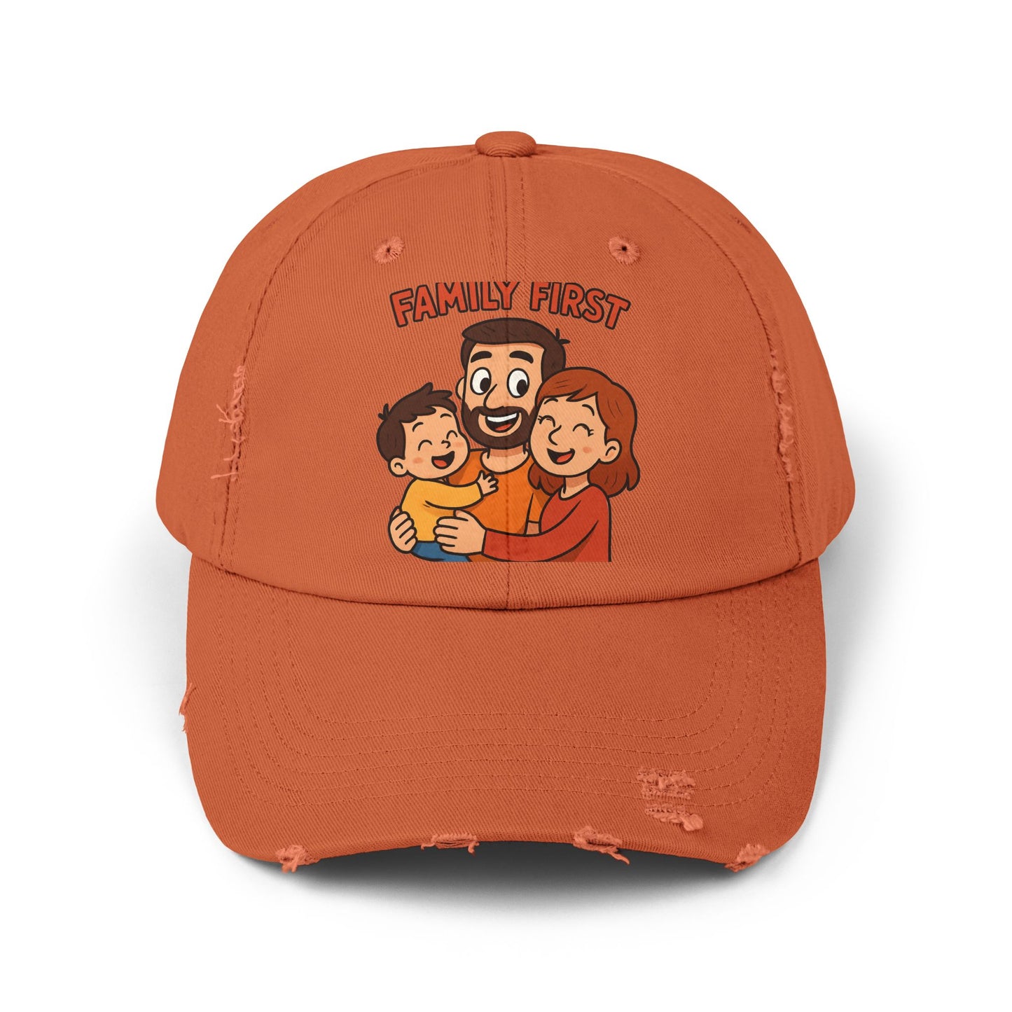 Unisex Distressed Cap