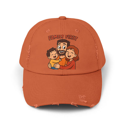 Unisex Distressed Cap