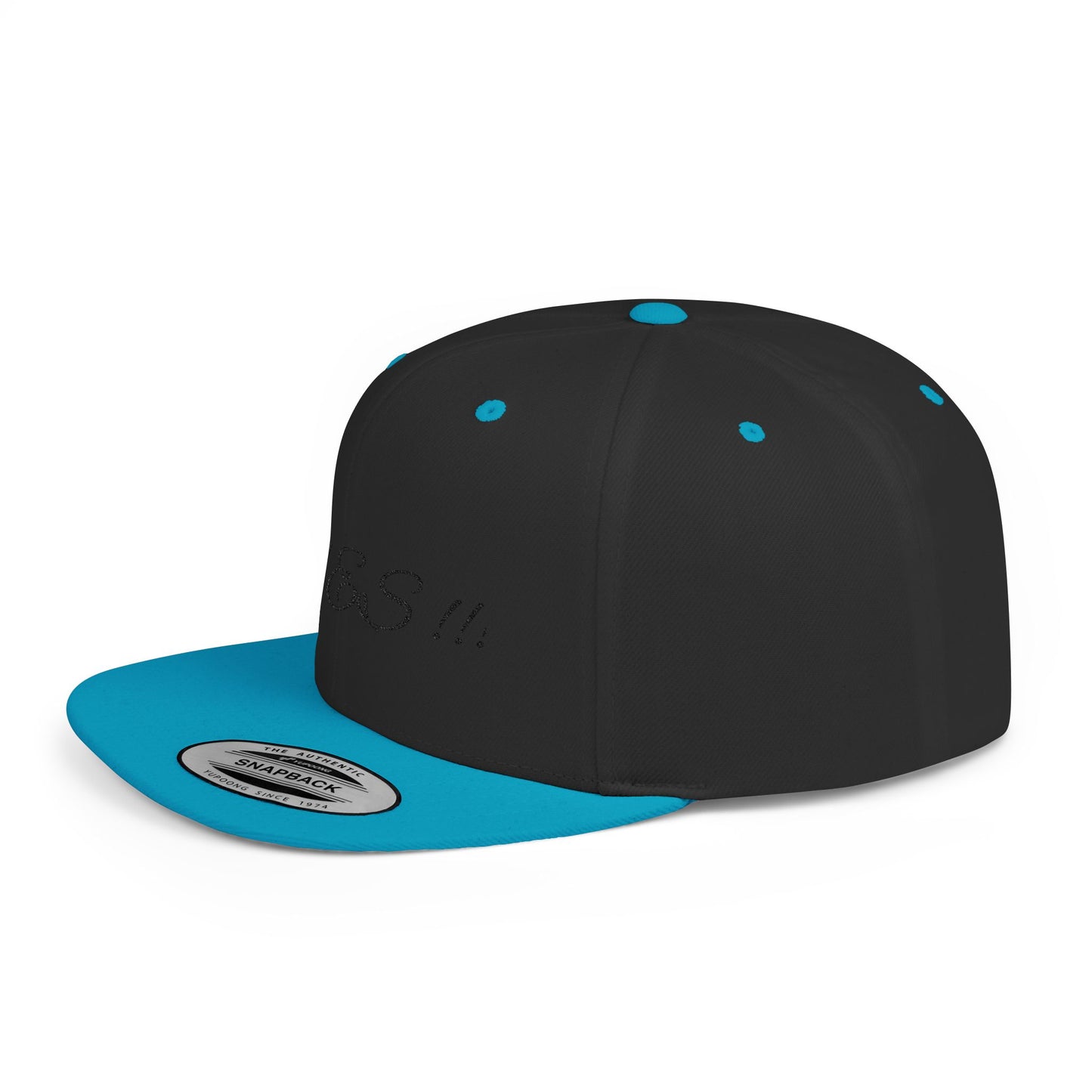 Stylish Flat Bill Snapback Hat - Trendy Yes!! Cap for Casual Outfits, Gift for Fashion Lovers, Unisex Headwear