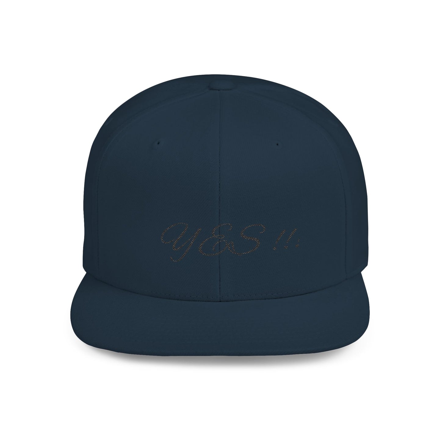 Stylish Flat Bill Snapback Hat - Trendy Yes!! Cap for Casual Outfits, Gift for Fashion Lovers, Unisex Headwear