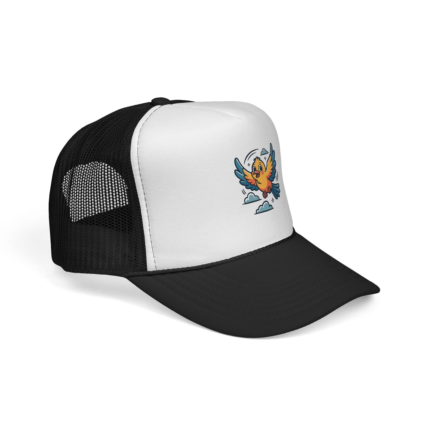 Colorful Bird Trucker Cap | Fun Summer Hat | Unisex, Outdoor, Festival, Gift for Bird Lovers, Cap with Unique Design