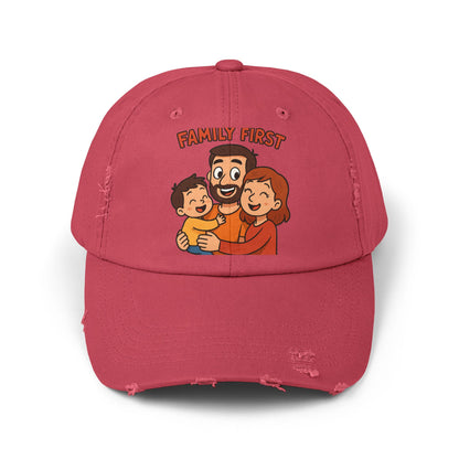 Unisex Distressed Cap