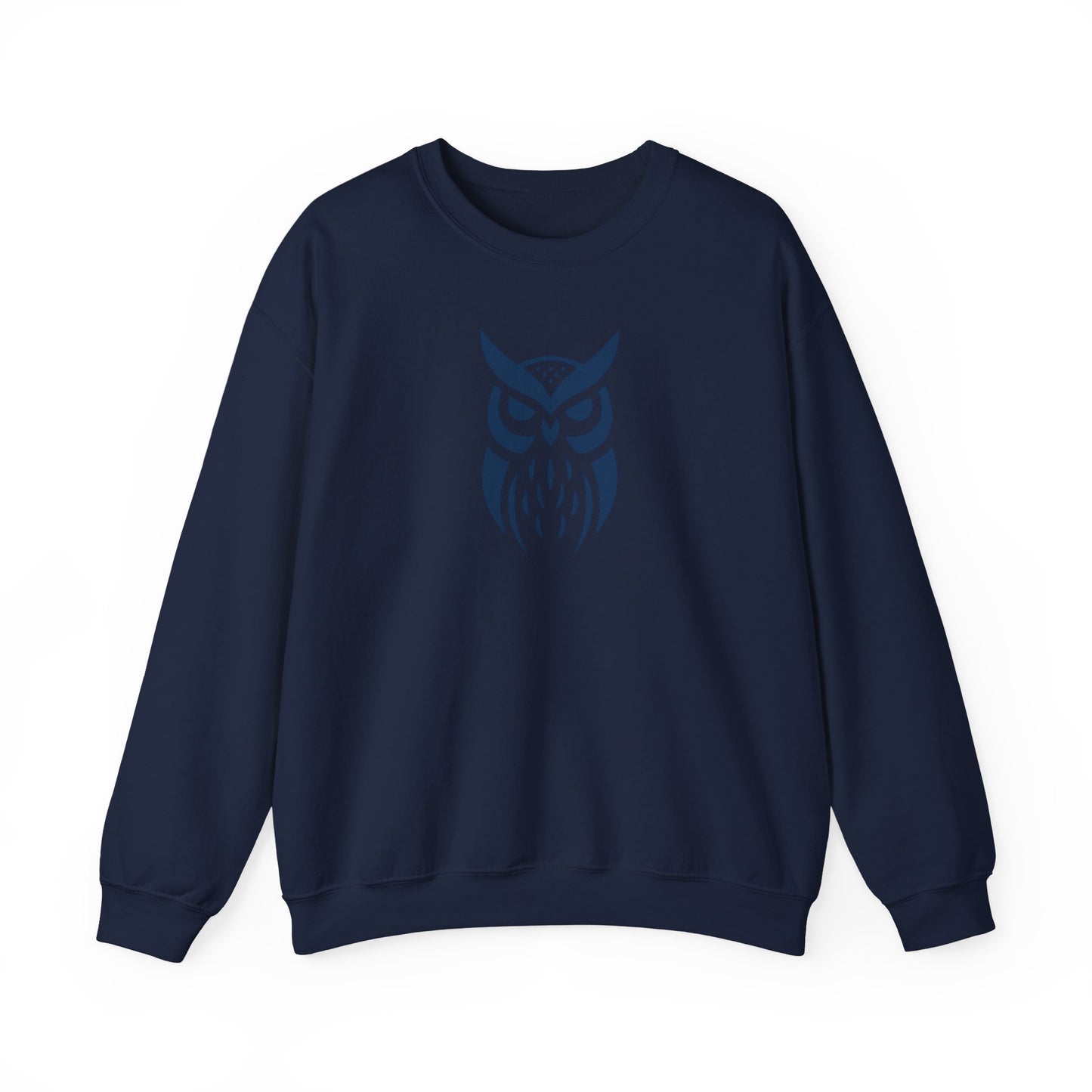 Owl Graphic Sweatshirt, Cozy Unisex Crewneck, Perfect for Fall Fashion, Animal Lovers Gift, Halloween & Everyday Wear
