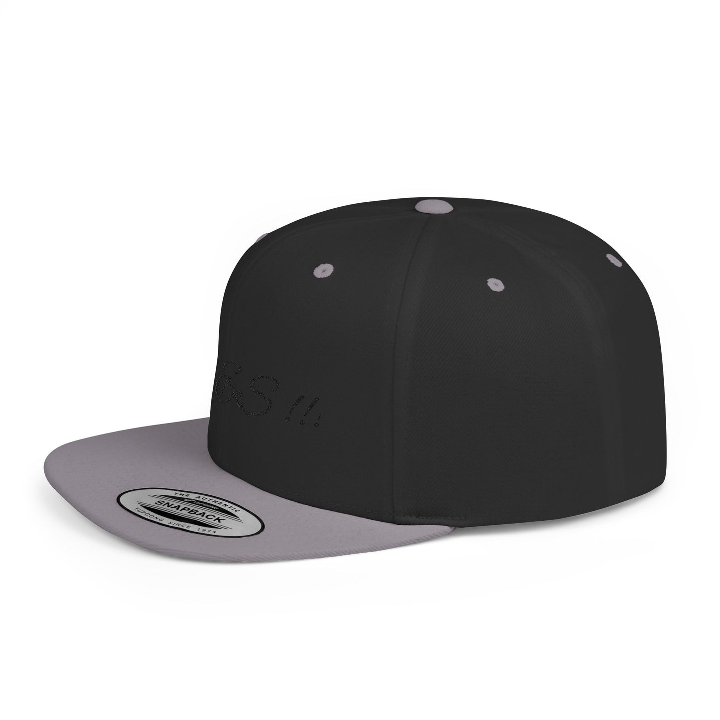 Stylish Flat Bill Snapback Hat - Trendy Yes!! Cap for Casual Outfits, Gift for Fashion Lovers, Unisex Headwear
