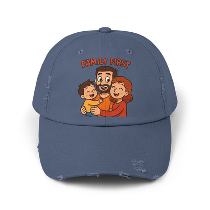 Unisex Distressed Cap
