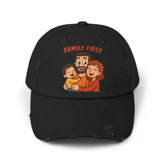 Unisex Distressed Cap