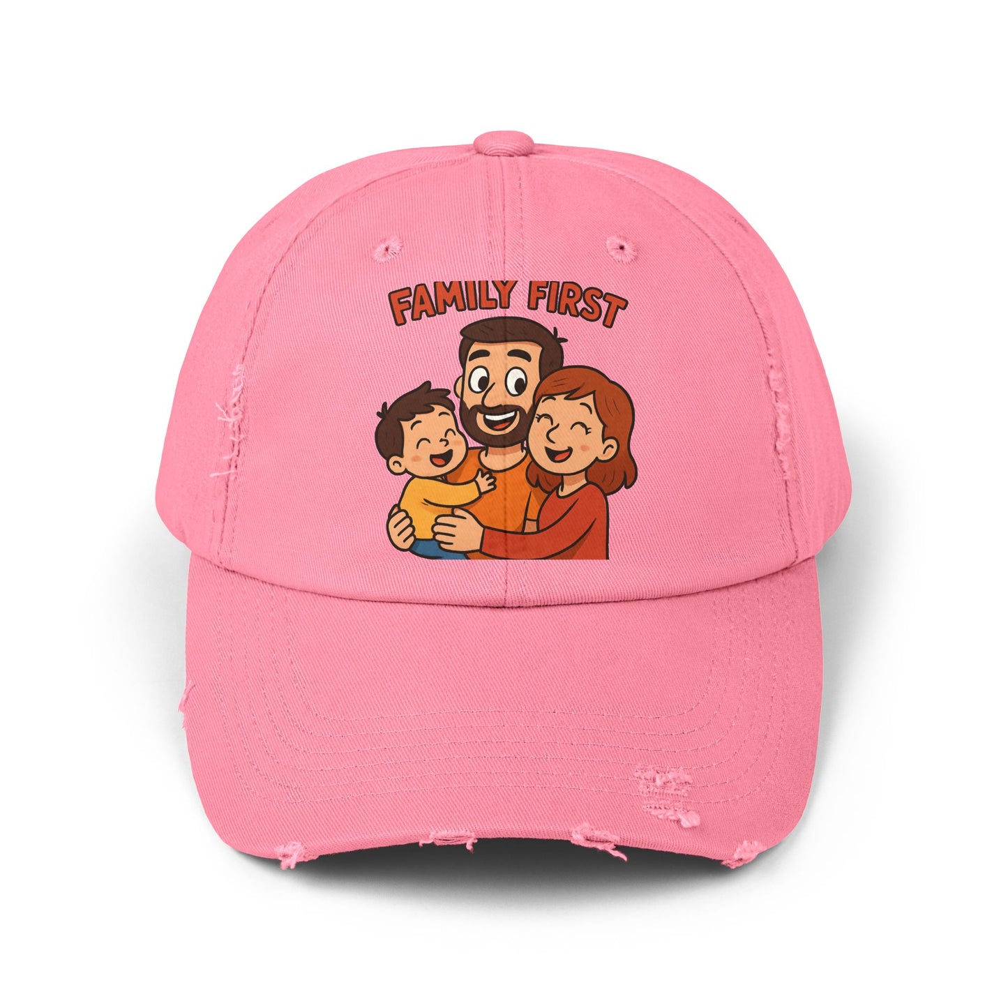 Unisex Distressed Cap