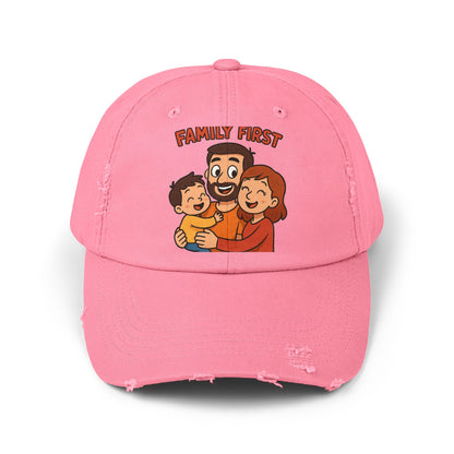 Unisex Distressed Cap
